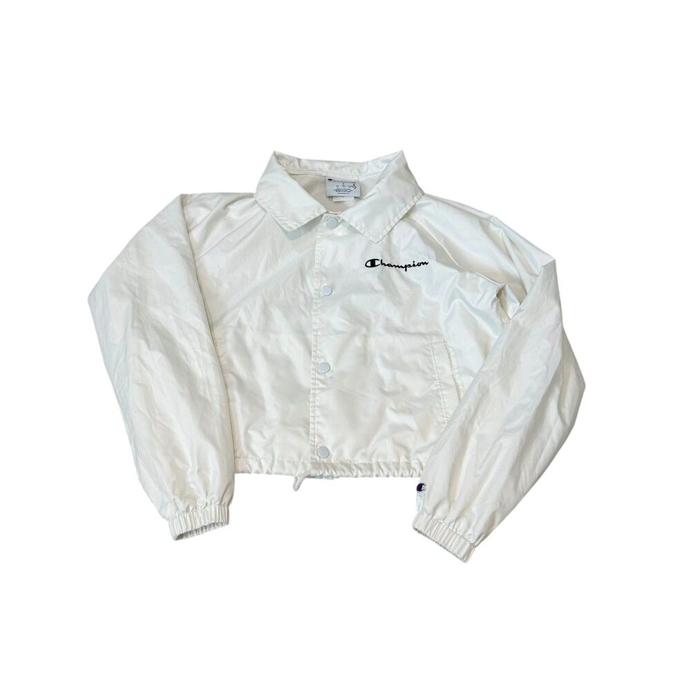 Champion Cropped Windbreaker Jacket Women's Size S